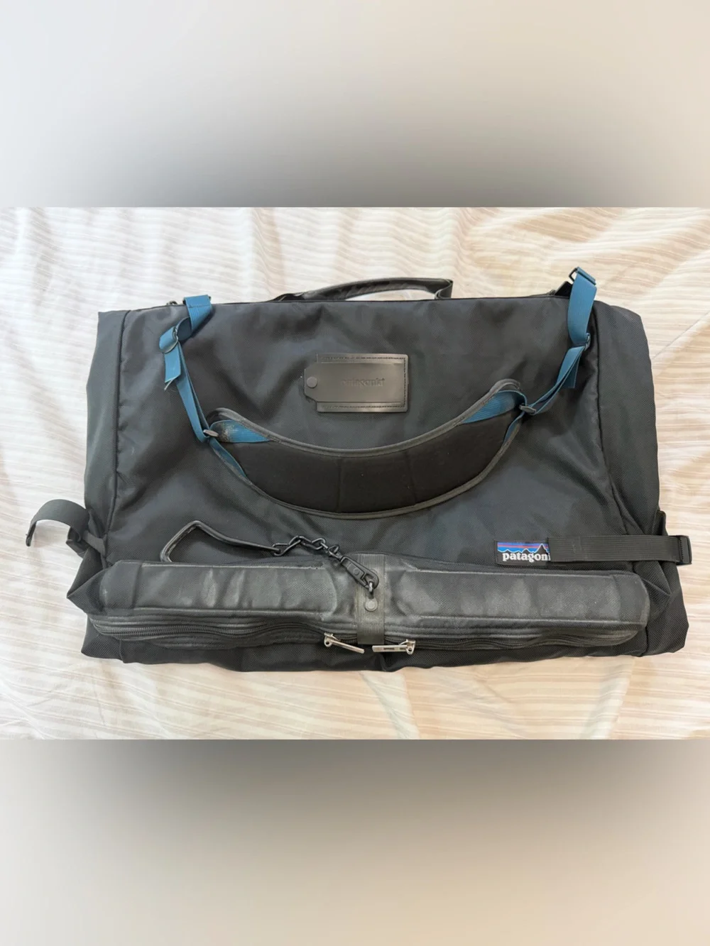 Patagonia Vintage Black Burrito Garment Bag